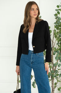 SHORT CITY CROPPED BLAZER
