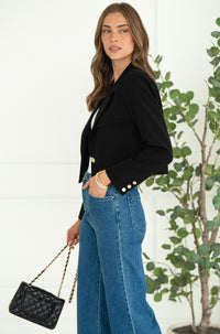 SHORT CITY CROPPED BLAZER