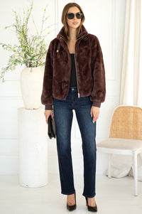AMBRA FAUX FUR JACKET-BU