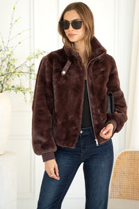 AMBRA FAUX FUR JACKET-BU