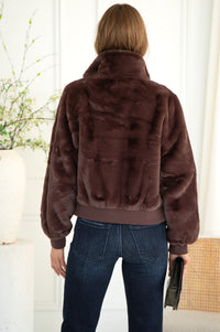 AMBRA FAUX FUR JACKET-BU