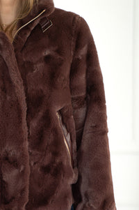 AMBRA FAUX FUR JACKET-BU