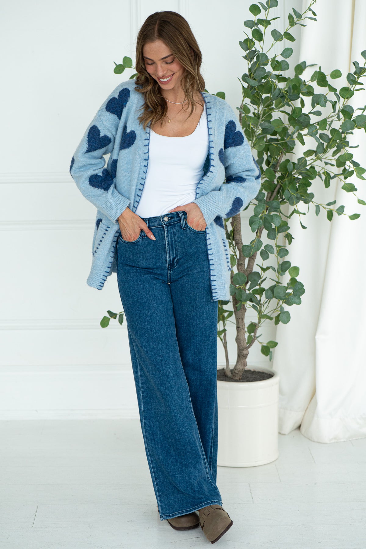 ELSKA HEART CARDIGAN