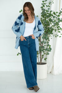 ELSKA HEART CARDIGAN