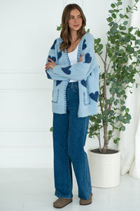 ELSKA HEART CARDIGAN