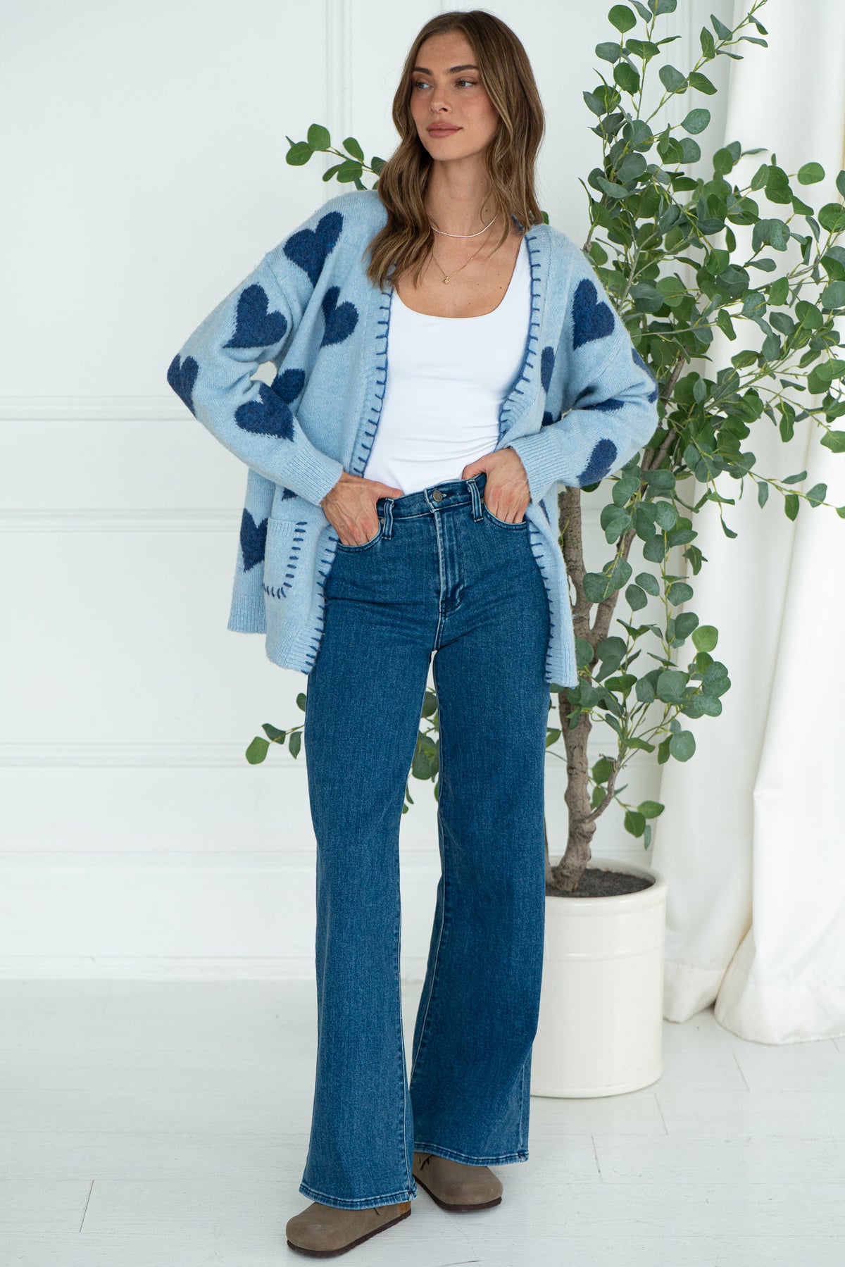 ELSKA HEART CARDIGAN