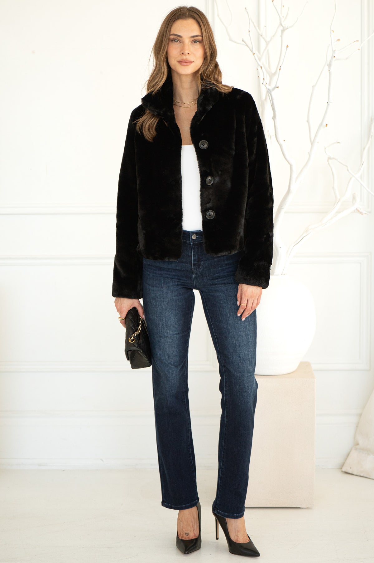 VIE FAUX FUR JACKET