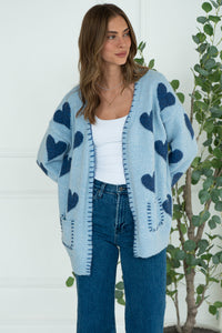 ELSKA HEART CARDIGAN