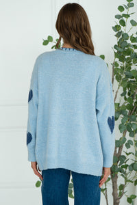 ELSKA HEART CARDIGAN
