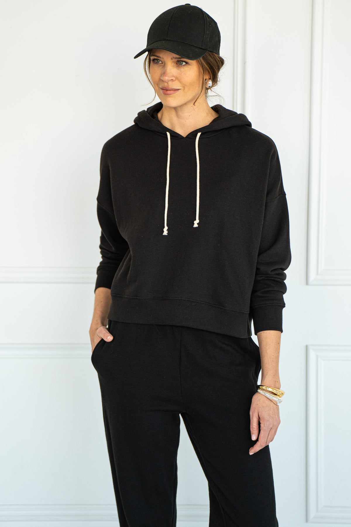 INFIELD HOODIE-BK