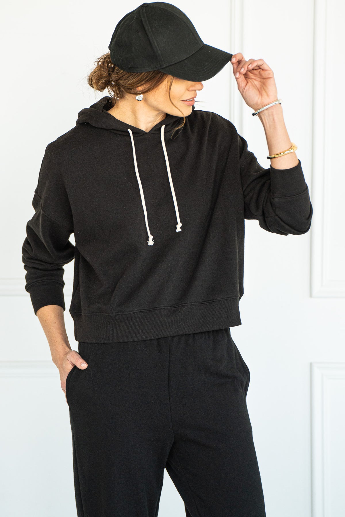 INFIELD HOODIE-BK