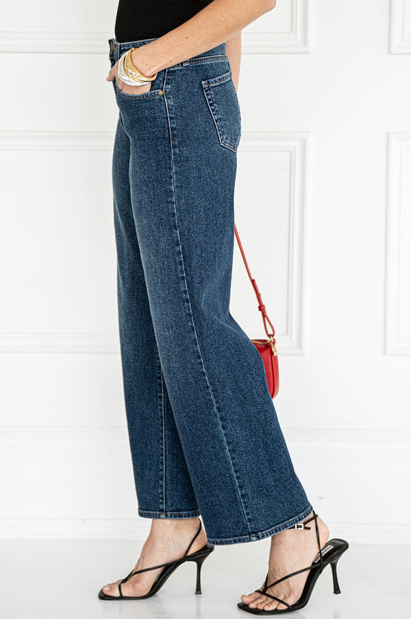 BARTLY SLIM WIDE JEANS