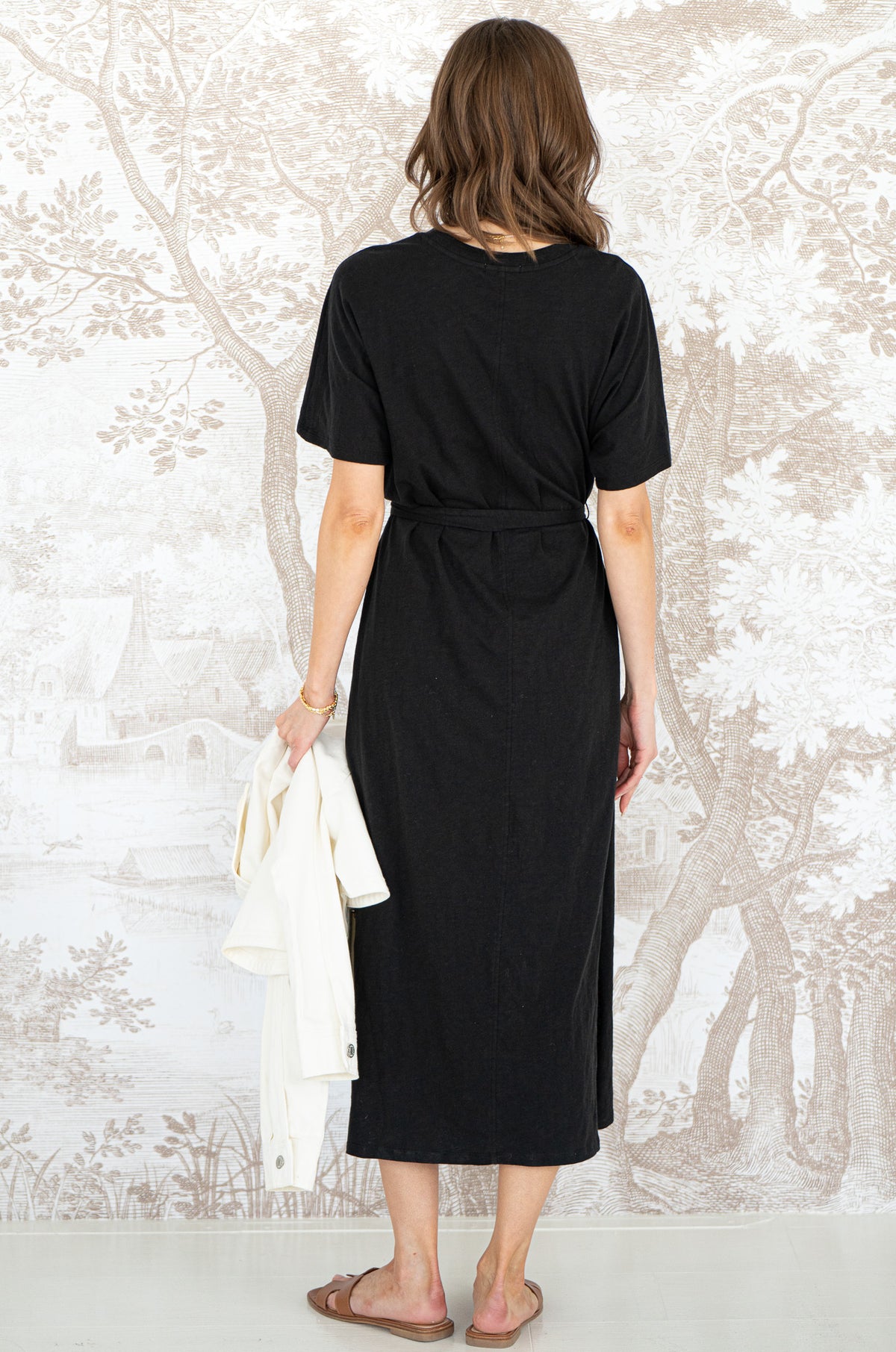 MIRANDA COTTON MIDI DRESS