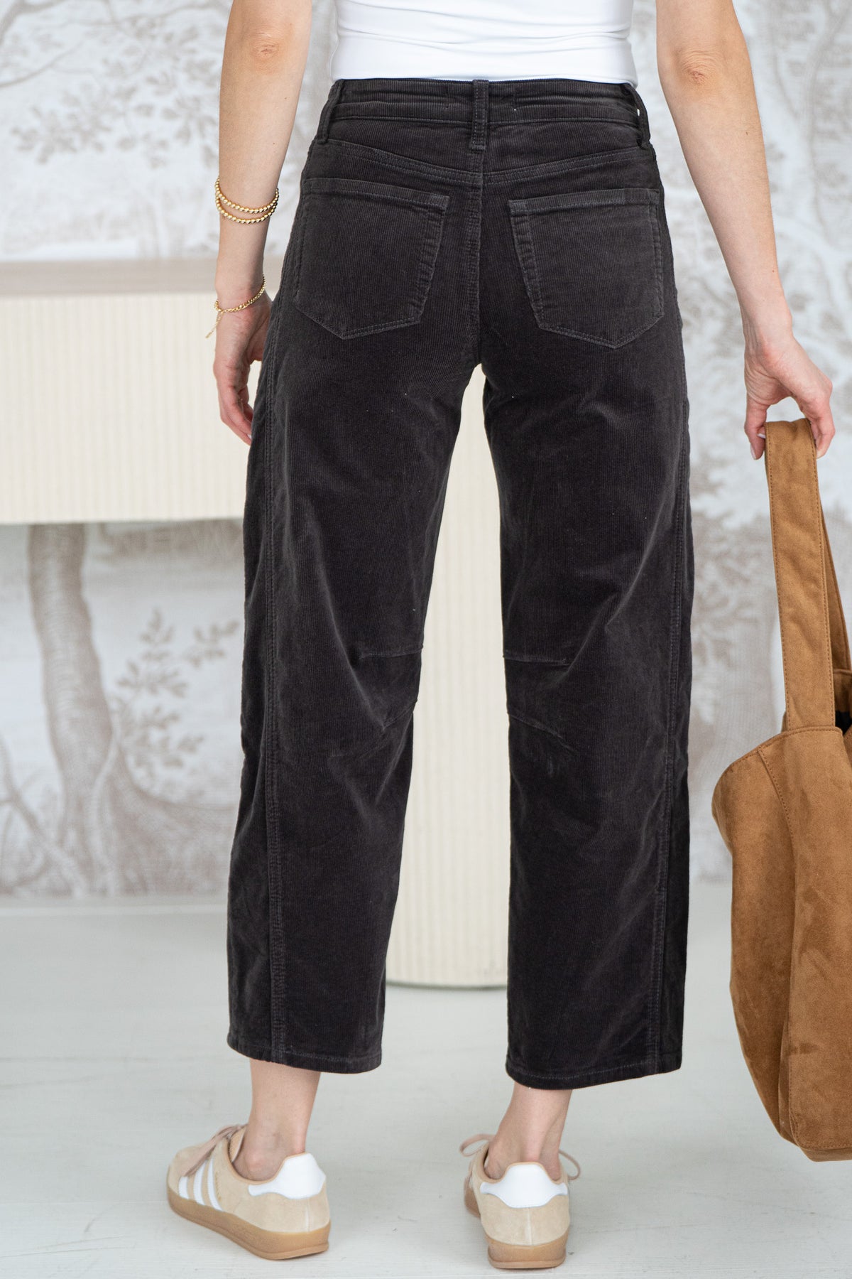KATE CORDUROY BARREL JEANS