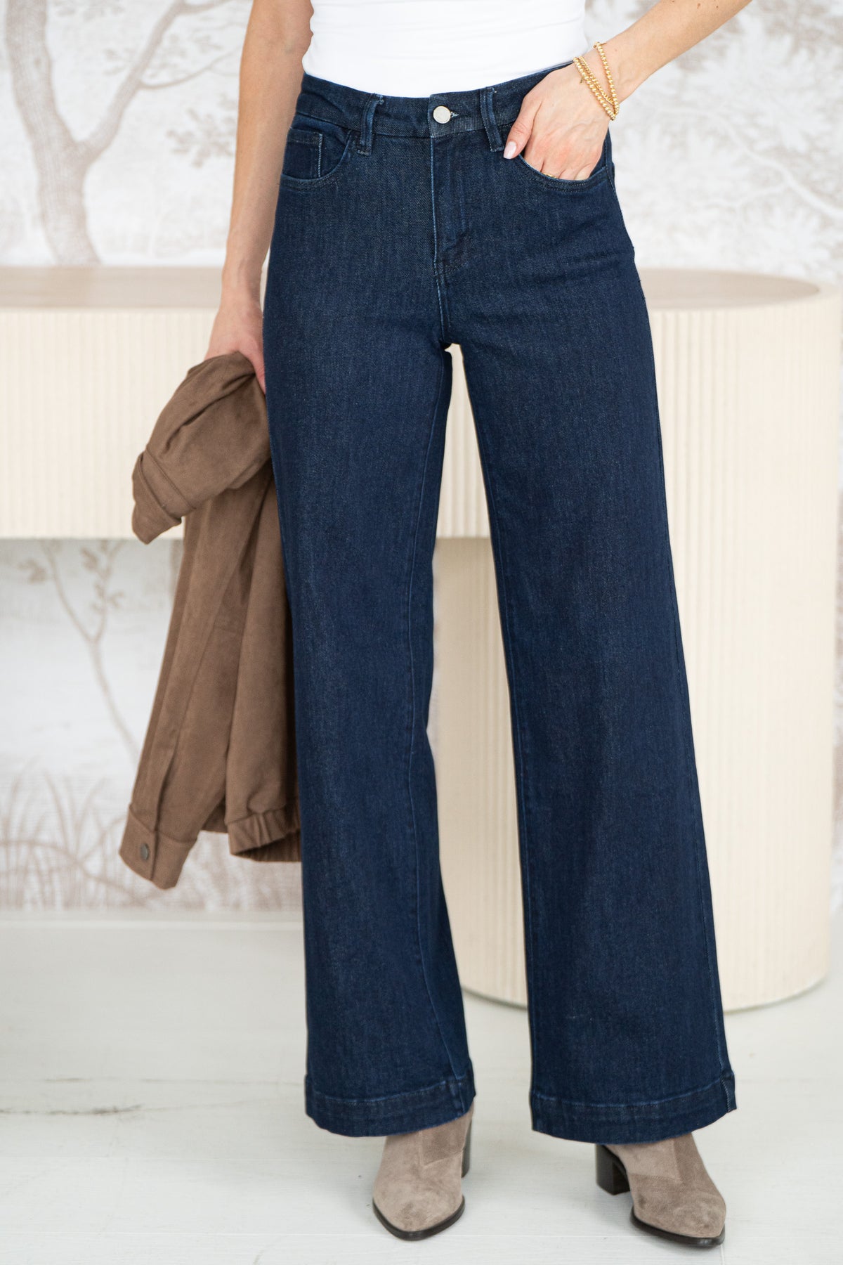 MASON WIDE LEG JEANS