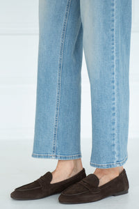 TOREY WIDE LEG JEANS-LB