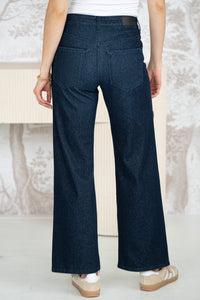 SABRINA ULTRA STRETCH  WIDE LEG JEANS-DB