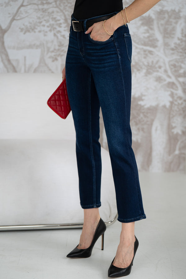CARLENE STRAIGHT LEG JEANS-DB