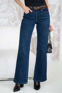 CHERYL WIDE LEG JEANS-DB