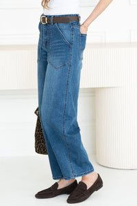 SOHO BARREL JEANS-DB