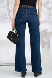 CHERYL WIDE LEG JEANS-DB