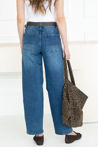 SOHO BARREL JEANS-DB