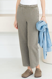 WILLA SOFT CURVE  FRENCH TERRY SWEATPANT-OL