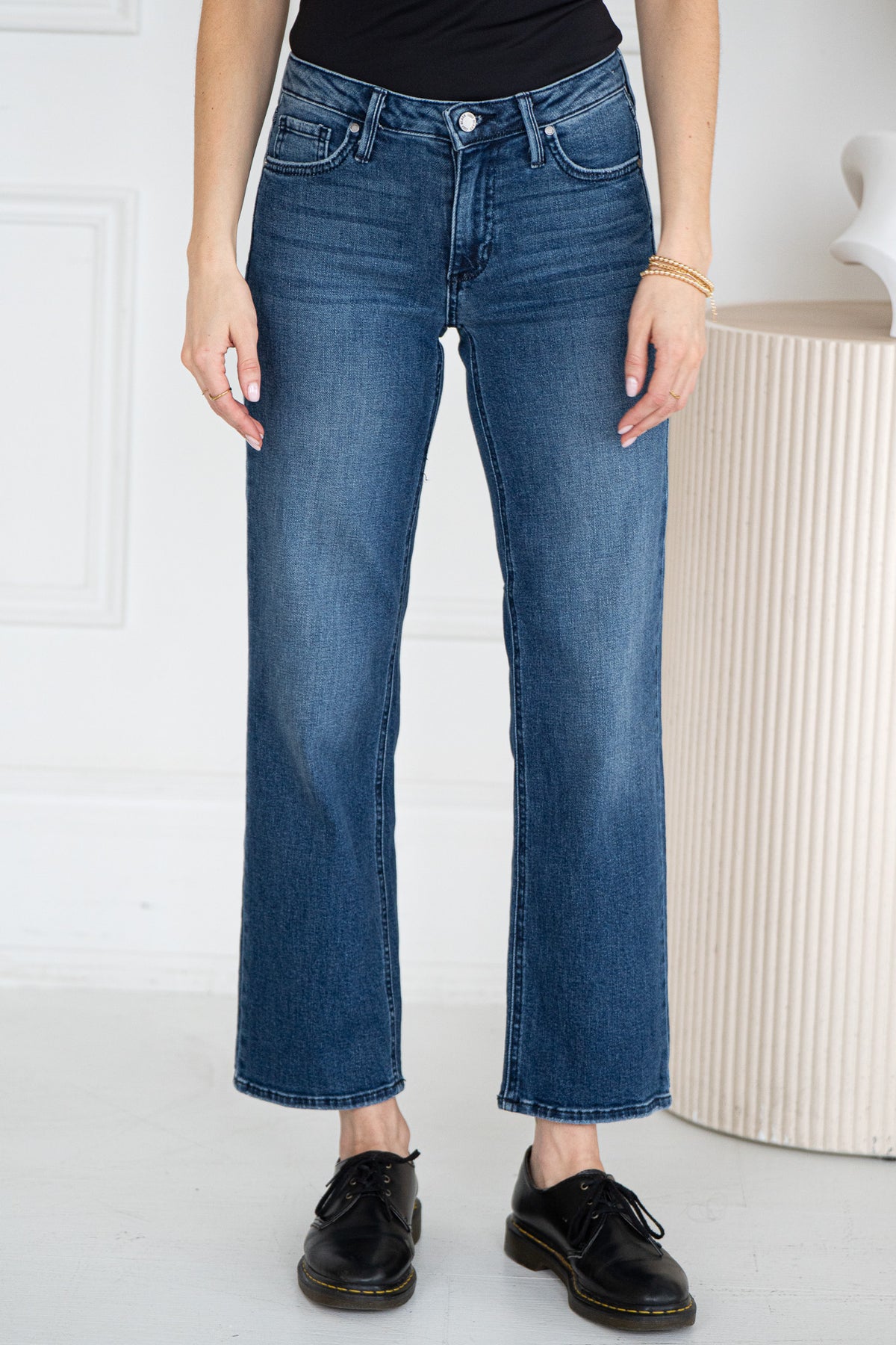 RHONE STRAIGHT LEG JEANS-DB