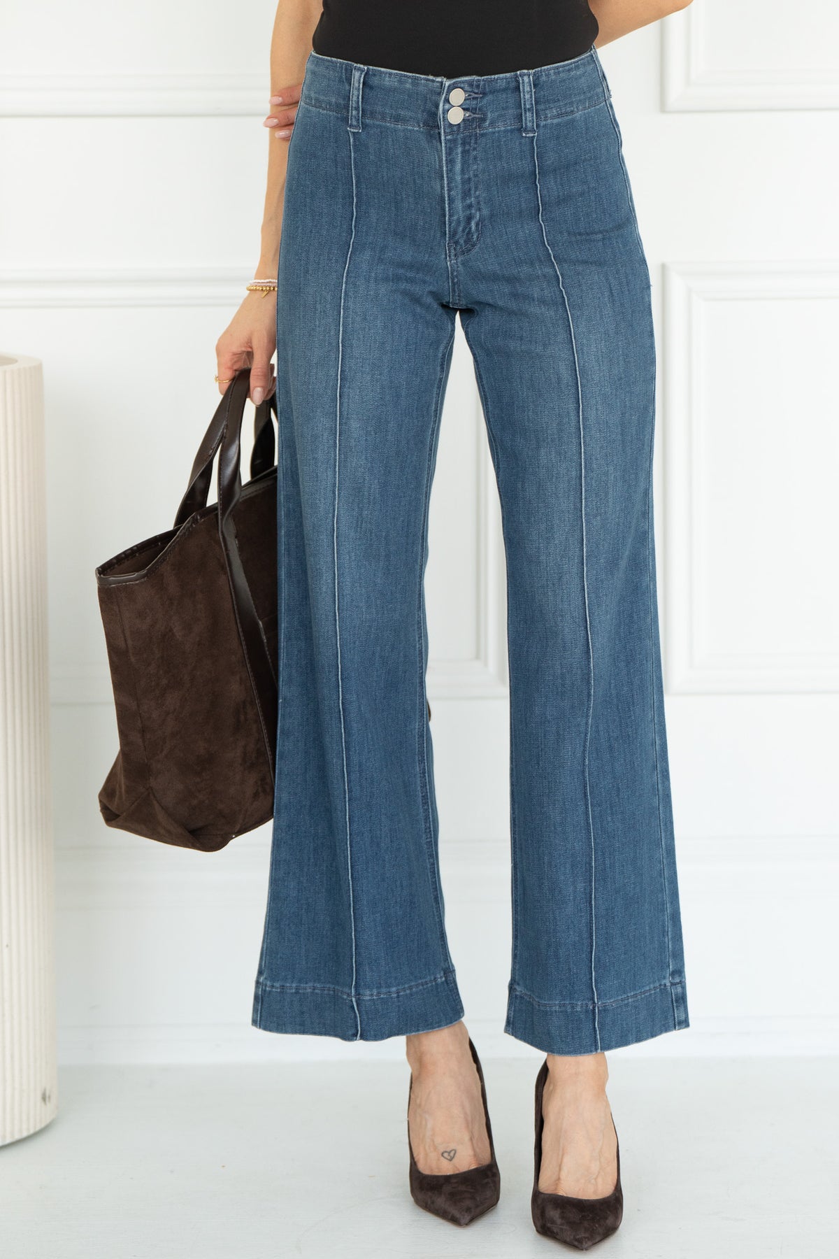 ROVE PINTUCK TROUSER JEANS