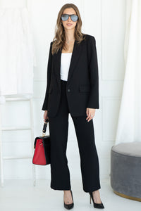 RUMOR MILL BLAZER-BK