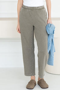 WILLA SOFT CURVE  FRENCH TERRY SWEATPANT-OL