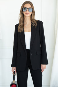 RUMOR MILL BLAZER-BK