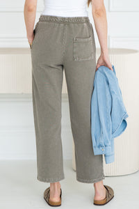 WILLA SOFT CURVE  FRENCH TERRY SWEATPANT-OL