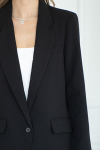 RUMOR MILL BLAZER-BK
