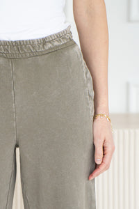 WILLA SOFT CURVE  FRENCH TERRY SWEATPANT-OL