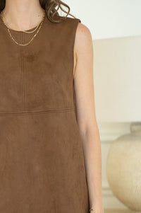 KEEP UP SUEDE DRESS