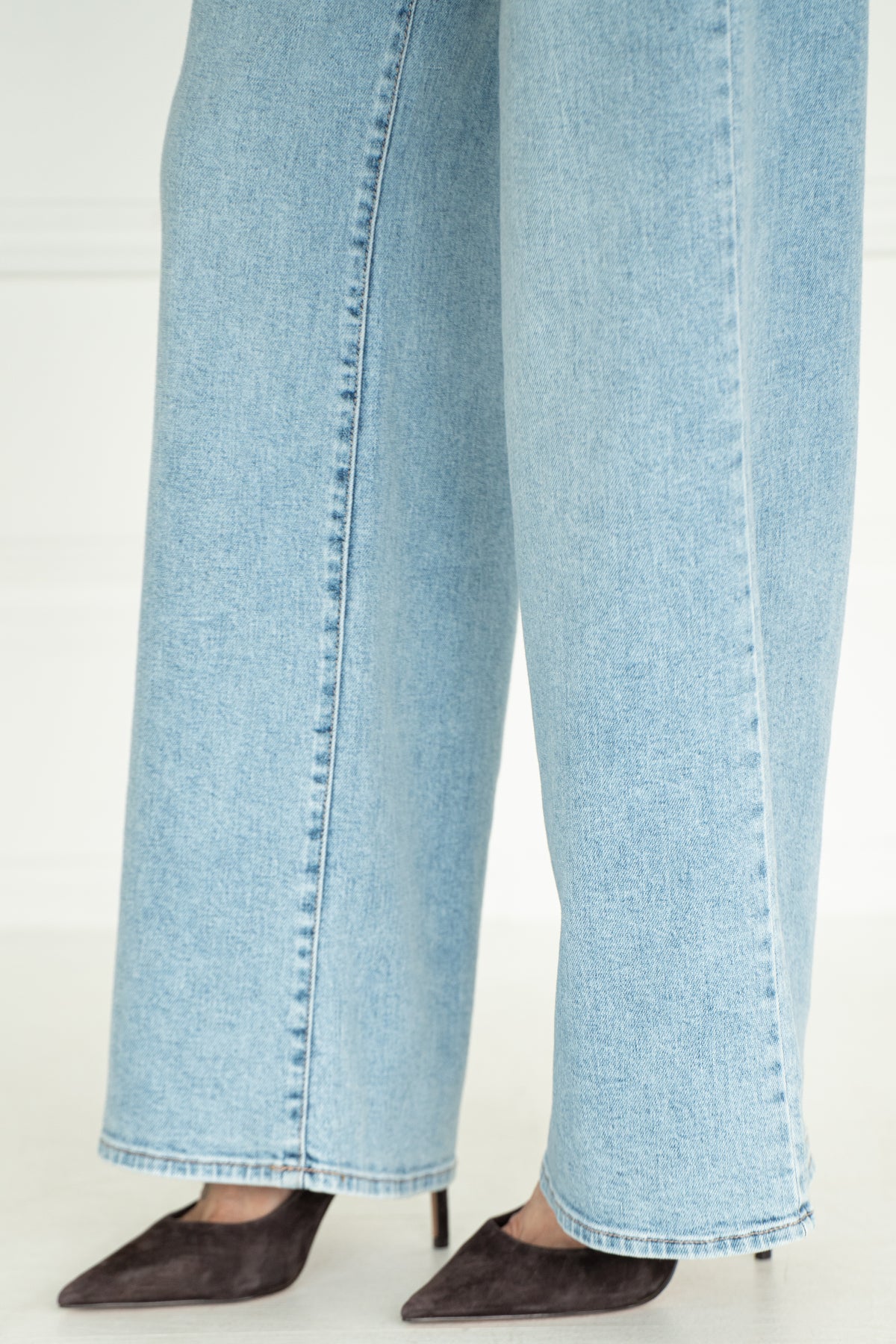 CLICK WIDE LEG JEANS-LB
