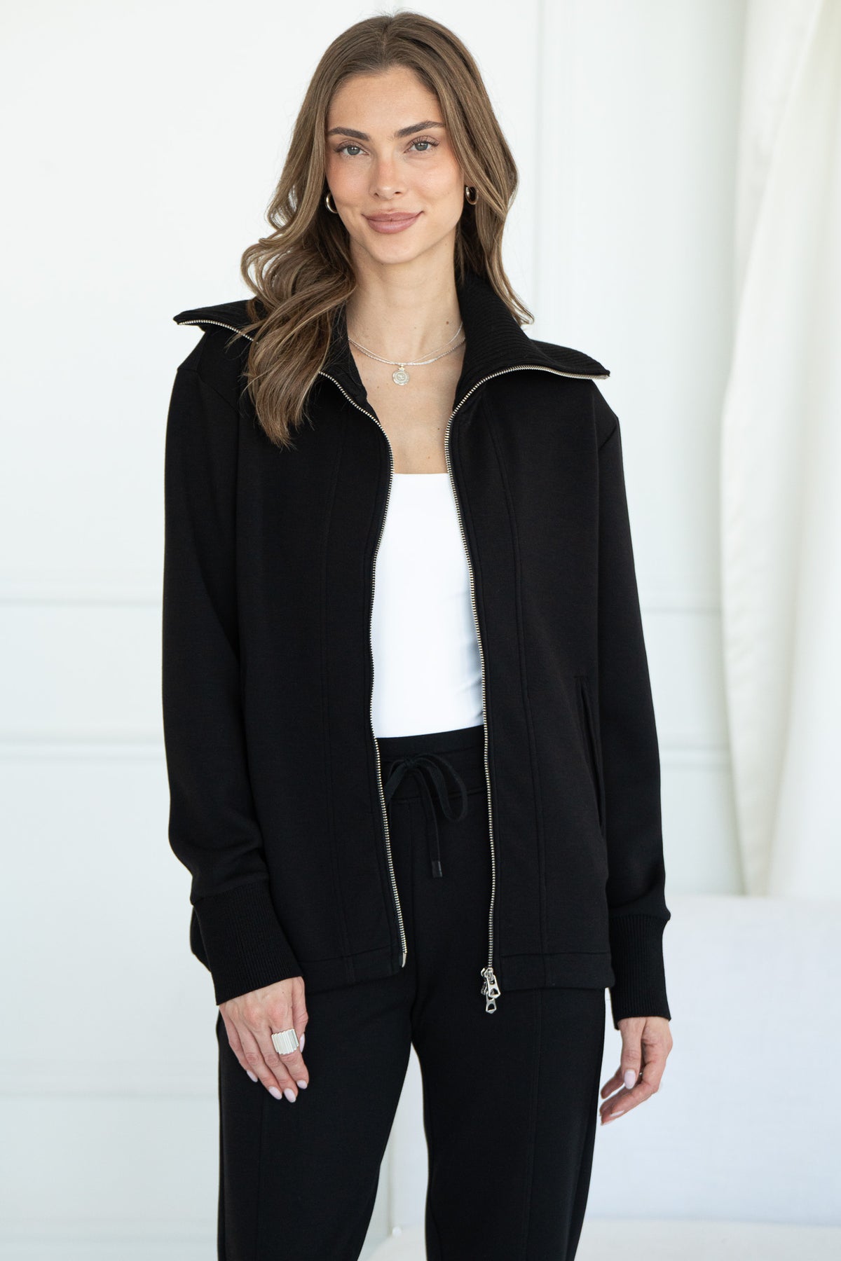 AUSTIN LUX ZIP UP