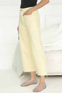 VALERIA UTILITY WIDE LEG JEANS