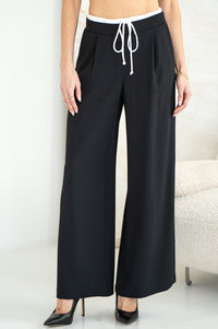 SOUTH STREET DOUBLE LAYER DRESS PANTS