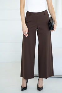 AUDREY WIDE LEG DRESS PANTS-BR