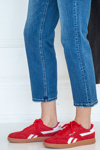 DAISY STRAIGHT LEG CROPPED JEANS