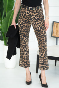 READY TO PRANCE LEOPARD JEANS