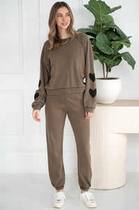 KEVVY HEART SWEATSHIRT