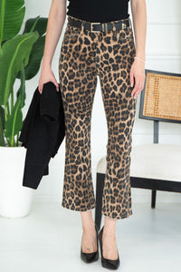 READY TO PRANCE LEOPARD JEANS