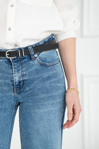 BEDFORD WIDE LEG JEANS-BL
