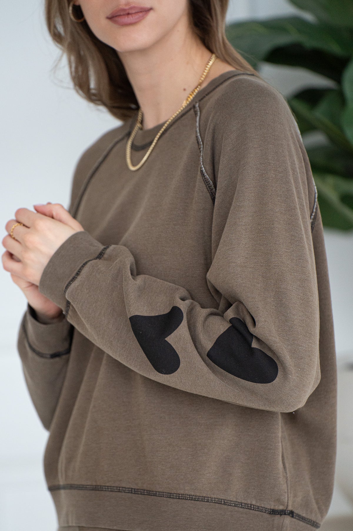 KEVVY HEART SWEATSHIRT