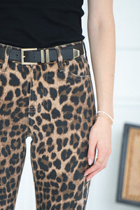 READY TO PRANCE LEOPARD JEANS
