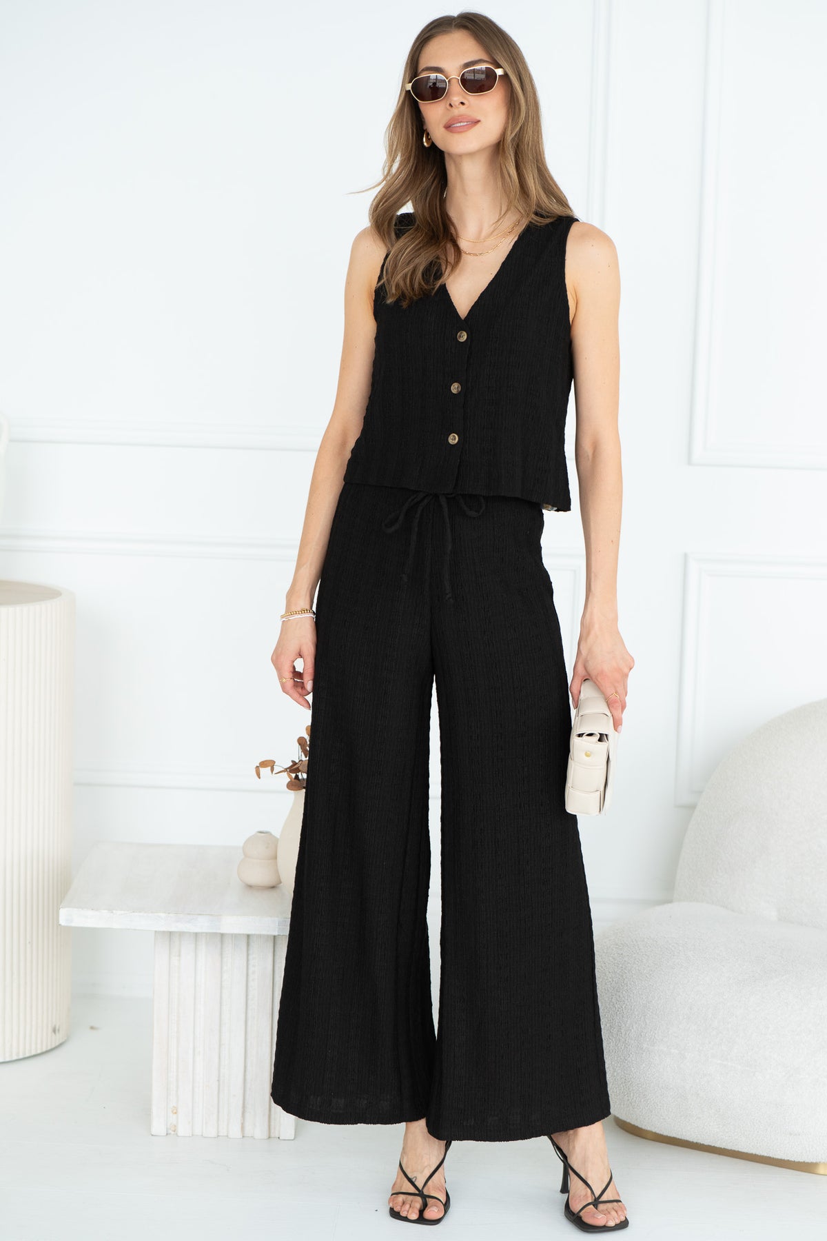 CARRELL WIDE LEG PANTS