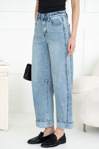 MONROE BARREL JEANS-LB